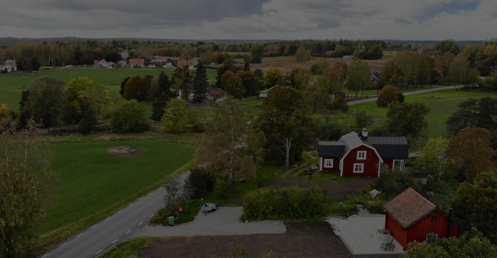 Färingsö från ovan